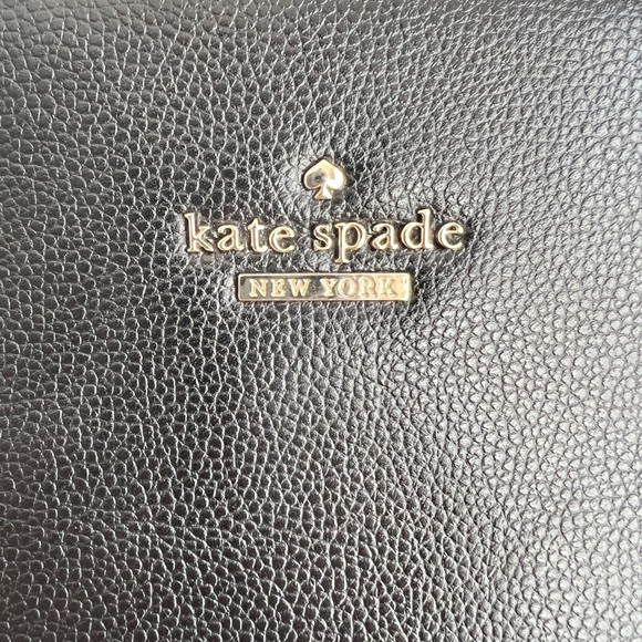 Kate Spade Black Leather Small Geraldine Patterson Drive Medium Size Handbag - Picture 10 of 15